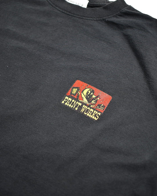 Octo Works Logo SS Tee (Vintage Black)