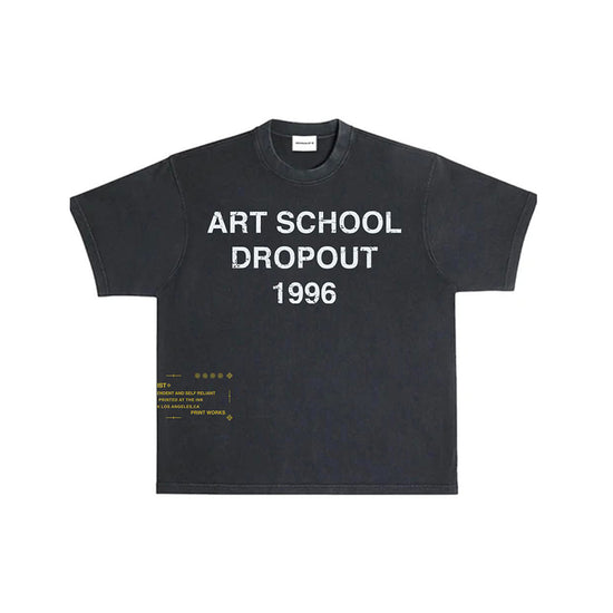 Art School Tee (Vintage Black)