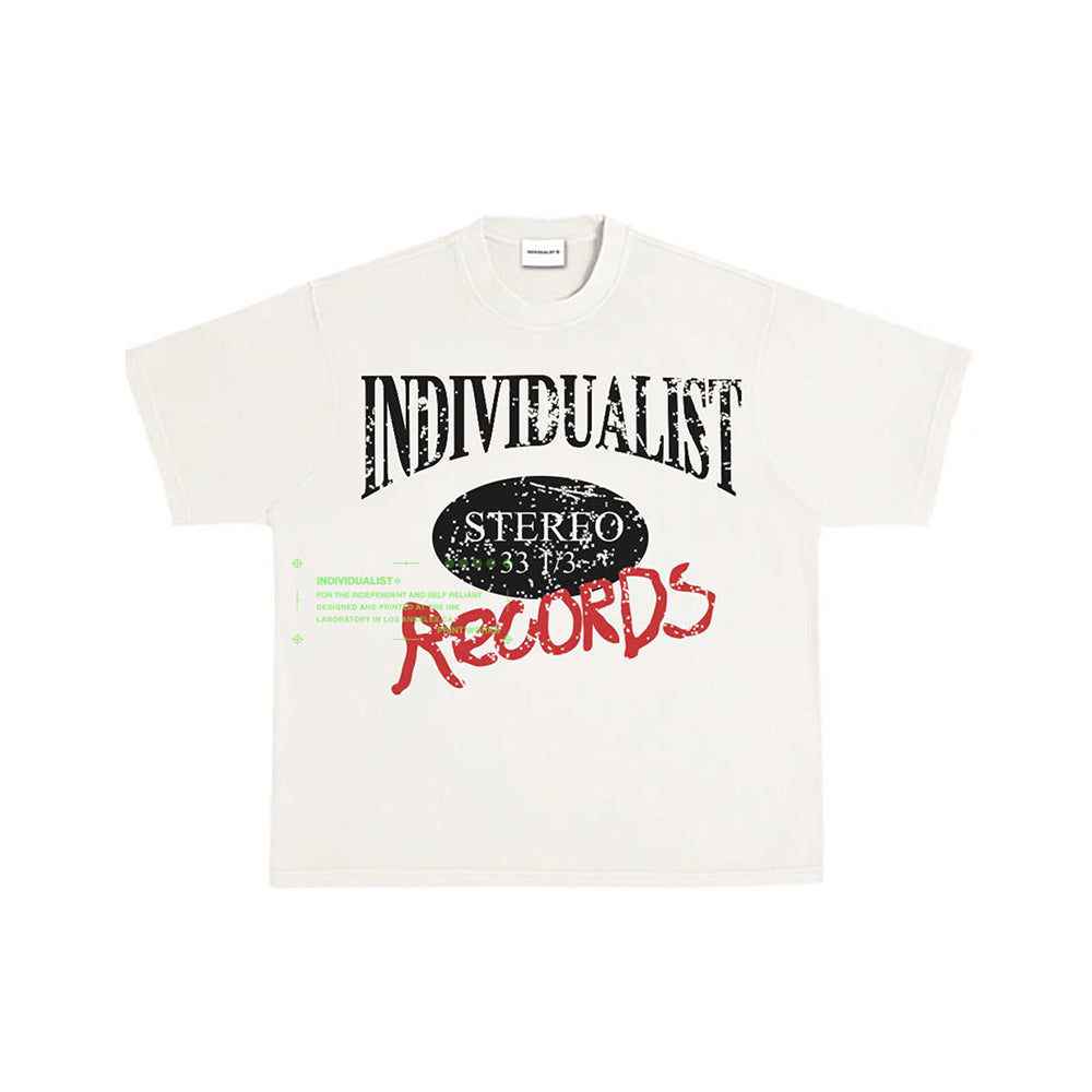 Individualist Records Tee (Antique White)