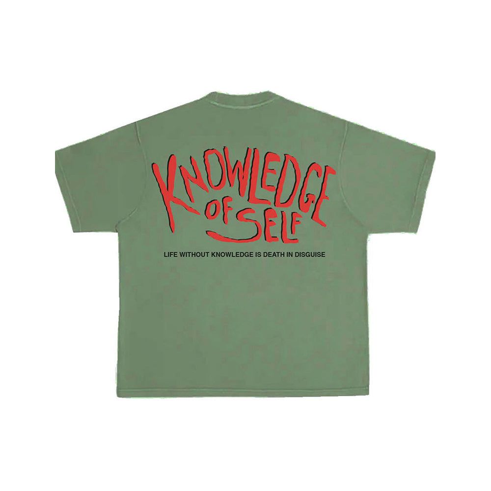 Knowledge Of Self Tee (Vintage Green)