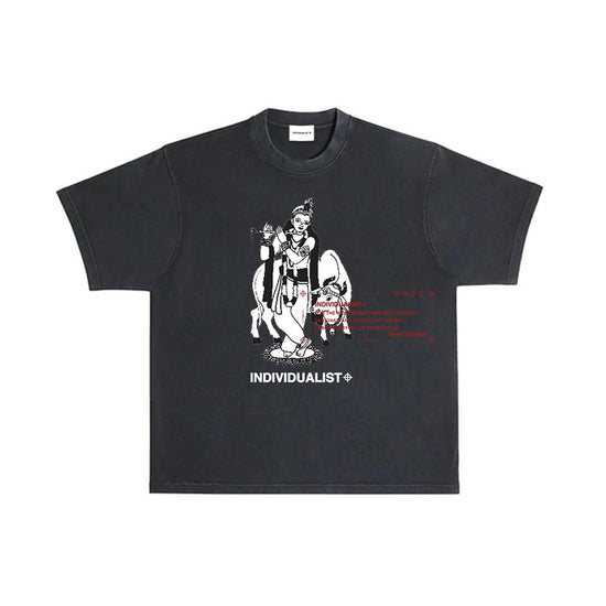 Young Krishna Tee (Vintage Black)