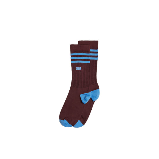 Wales Bonner Socks (Brown/Blue)