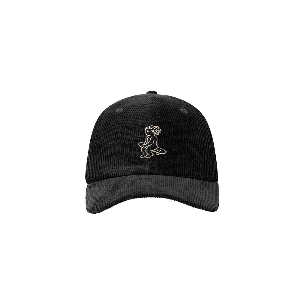 Ikon Cord Cap - Black