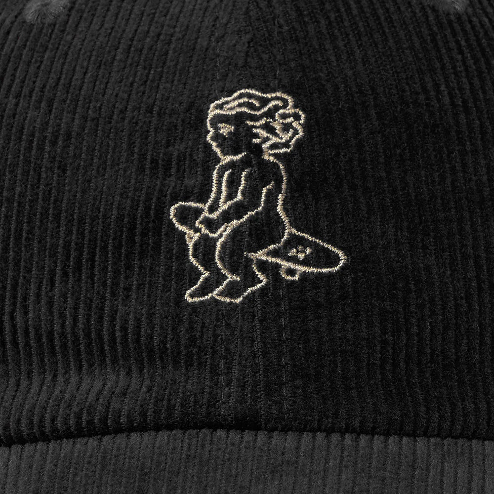 Ikon Cord Cap - Black