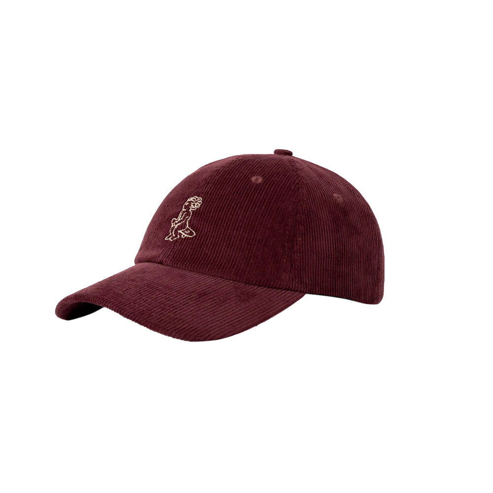 Ikon Cord Cap - Burgundy