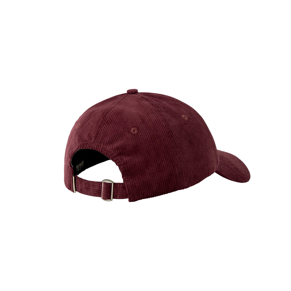 Ikon Cord Cap - Burgundy