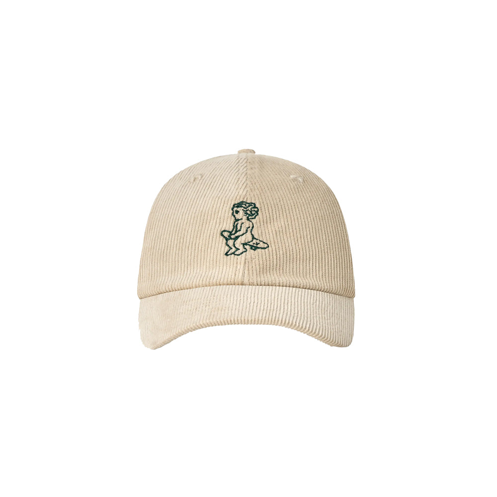 Ikon Cord Cap - Off White
