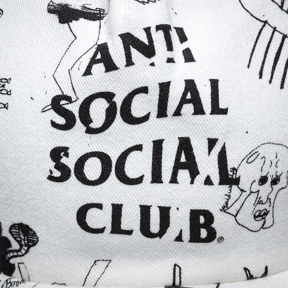 Illustrated Cap - White