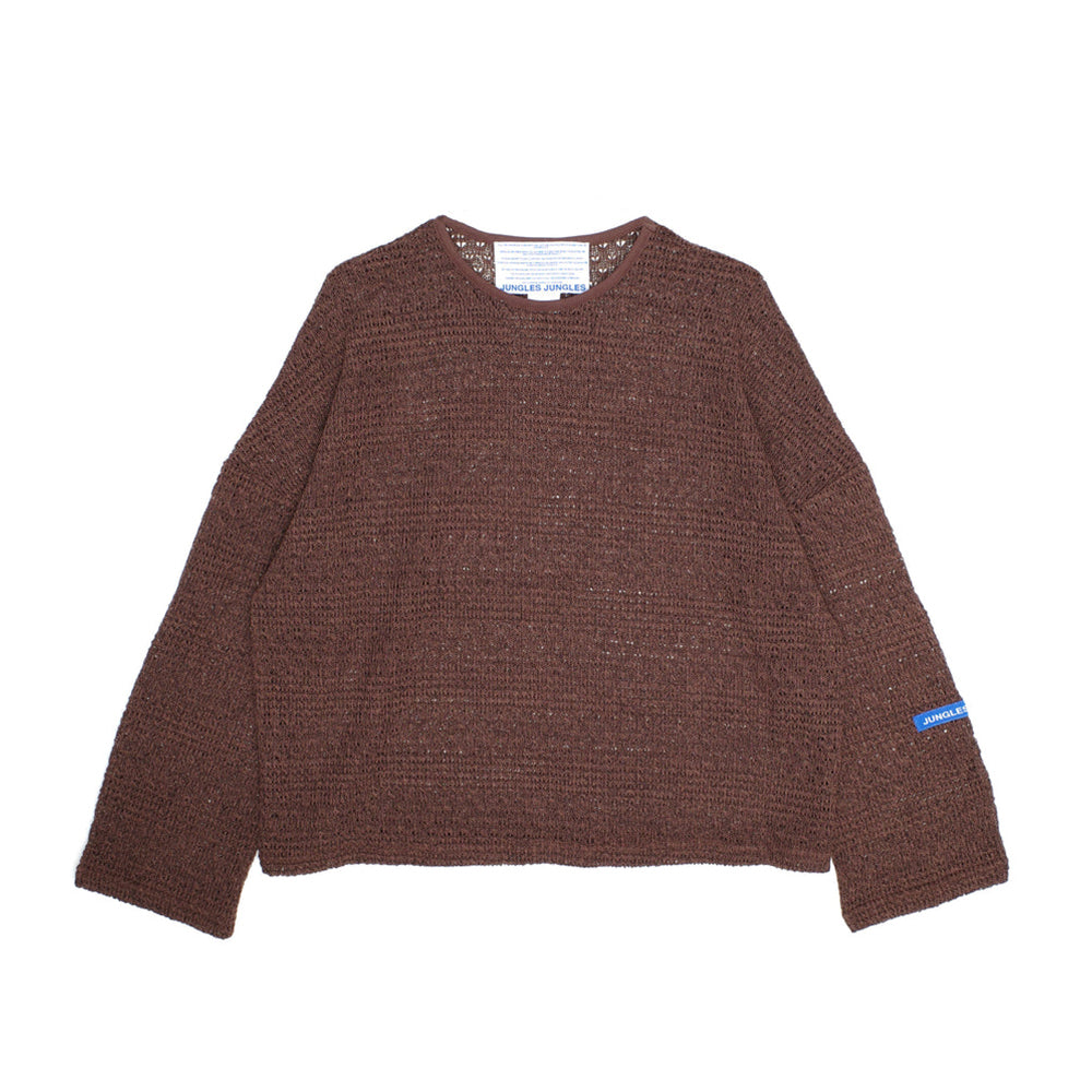 Loose Knit Sweater (Brown)