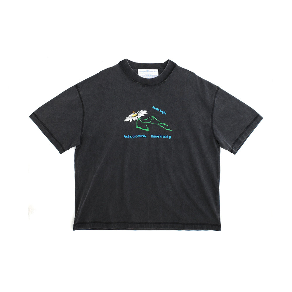 Thanks For Asking Reversible Tee (Black)