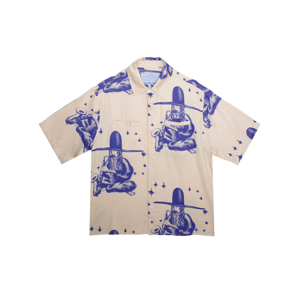 Flute Button Up Shirt (Birch)