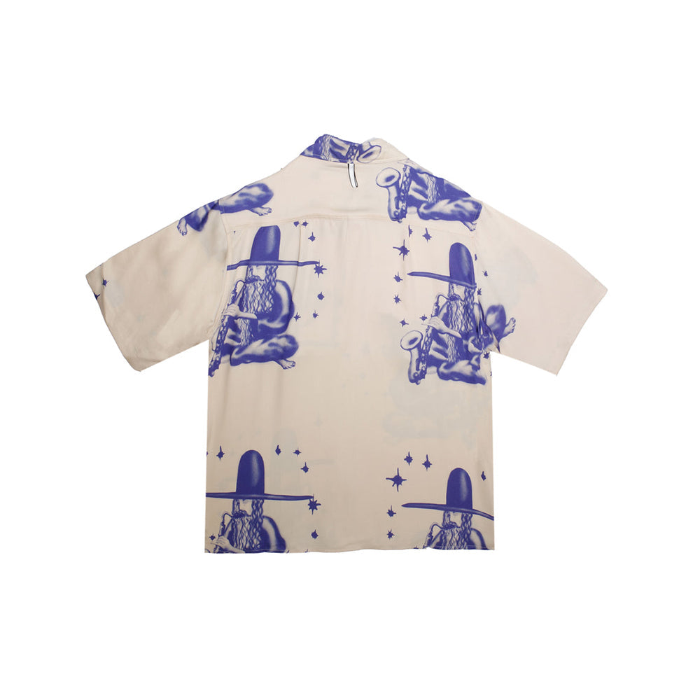 Flute Button Up Shirt (Birch)