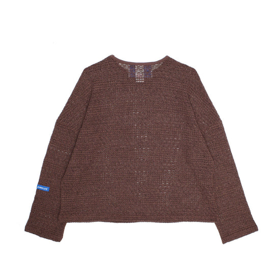 Loose Knit Sweater (Brown)