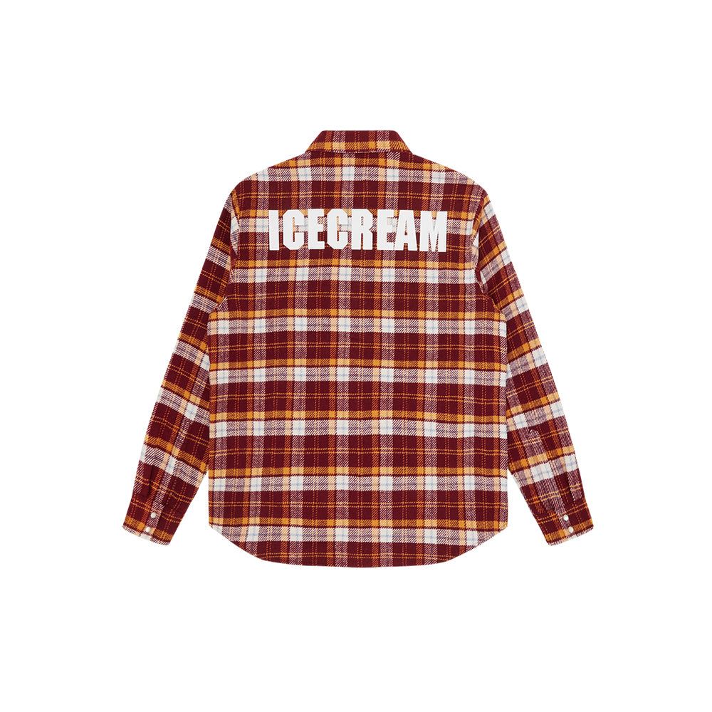 Flannel Overshirt (Red)