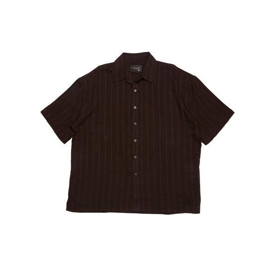 Boxy SS Shirt (Sheer Black)