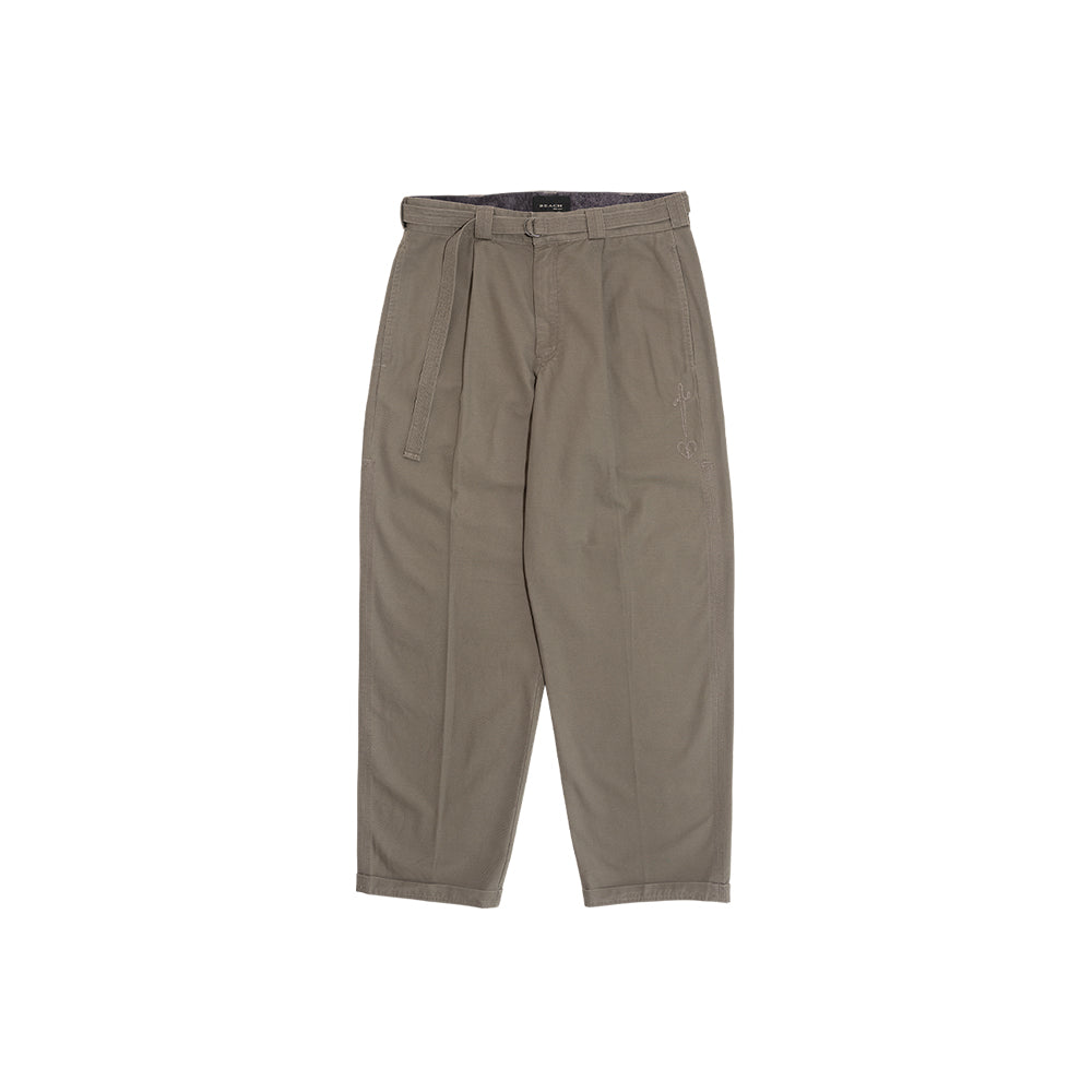 Pleated Work Pant (Pewter)