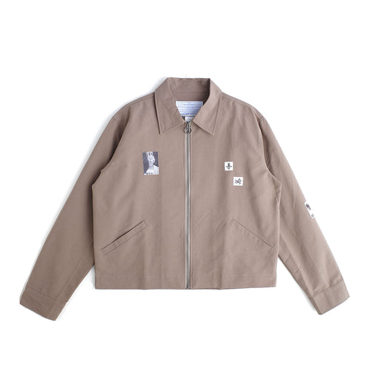 1969 Patches Trucker Jacket (Khaki)