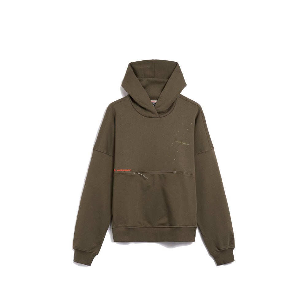 Hermanos Koumori x Adidas Hoodie - Olive Strata