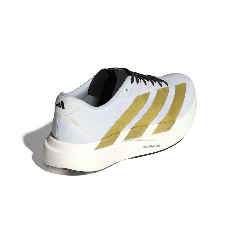 Adizero Evo SL Woven - Cloud White/Matte Gold/Core Black
