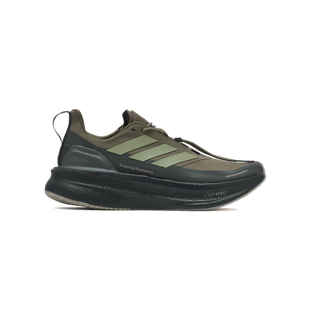 Hermanos Koumori x Adidas Ultraboost 5 - Carbon/Tent Green/Olive Strata