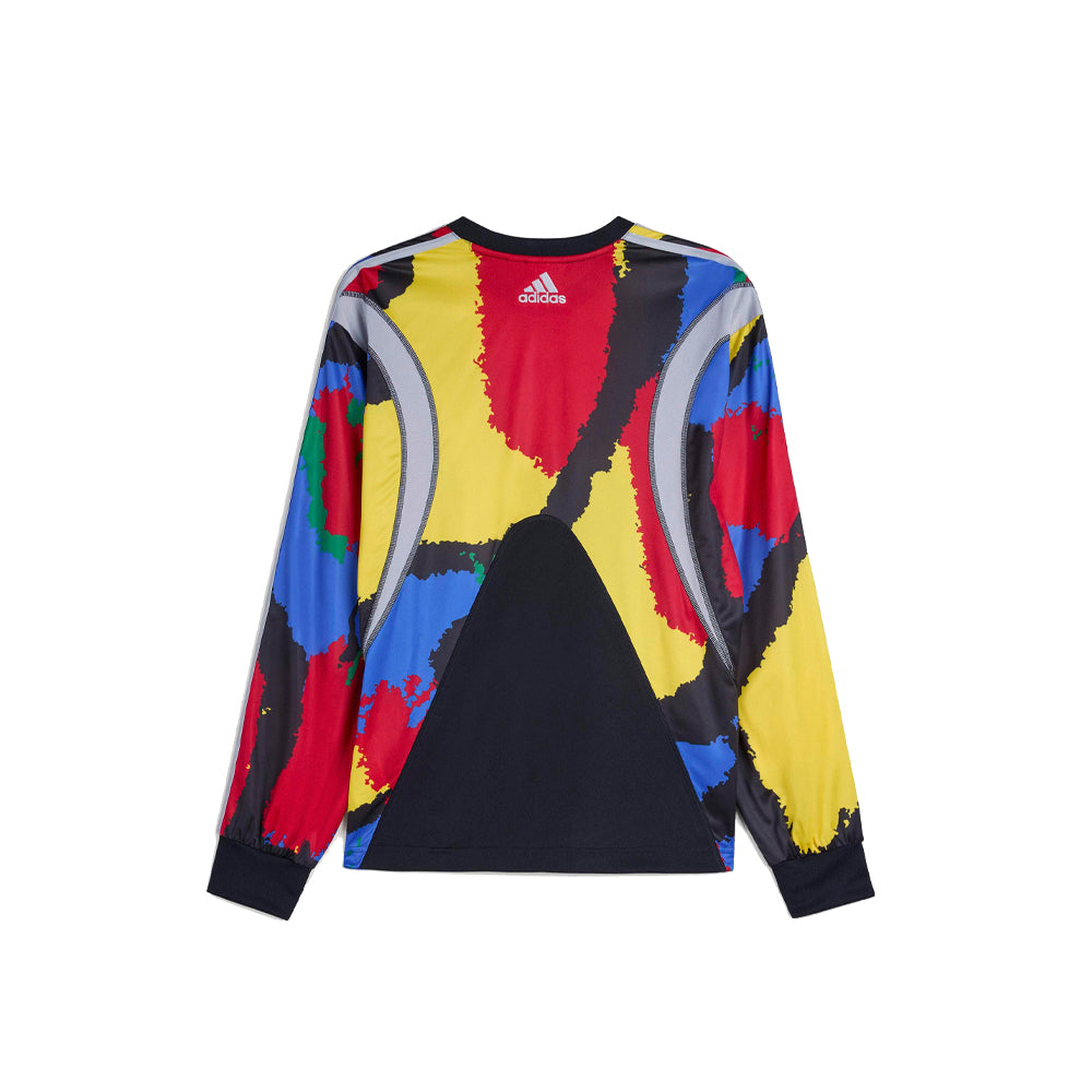 Brain Dead x adidas Long SLeeve Jersey - Black/ EQT Yellow