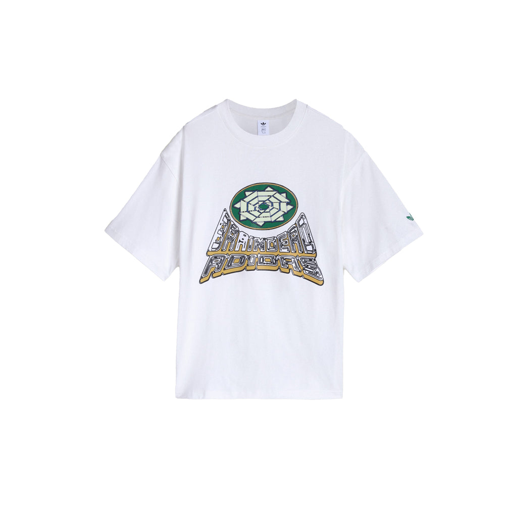 Brain Dead x Adidas T-Shirt - Core White
