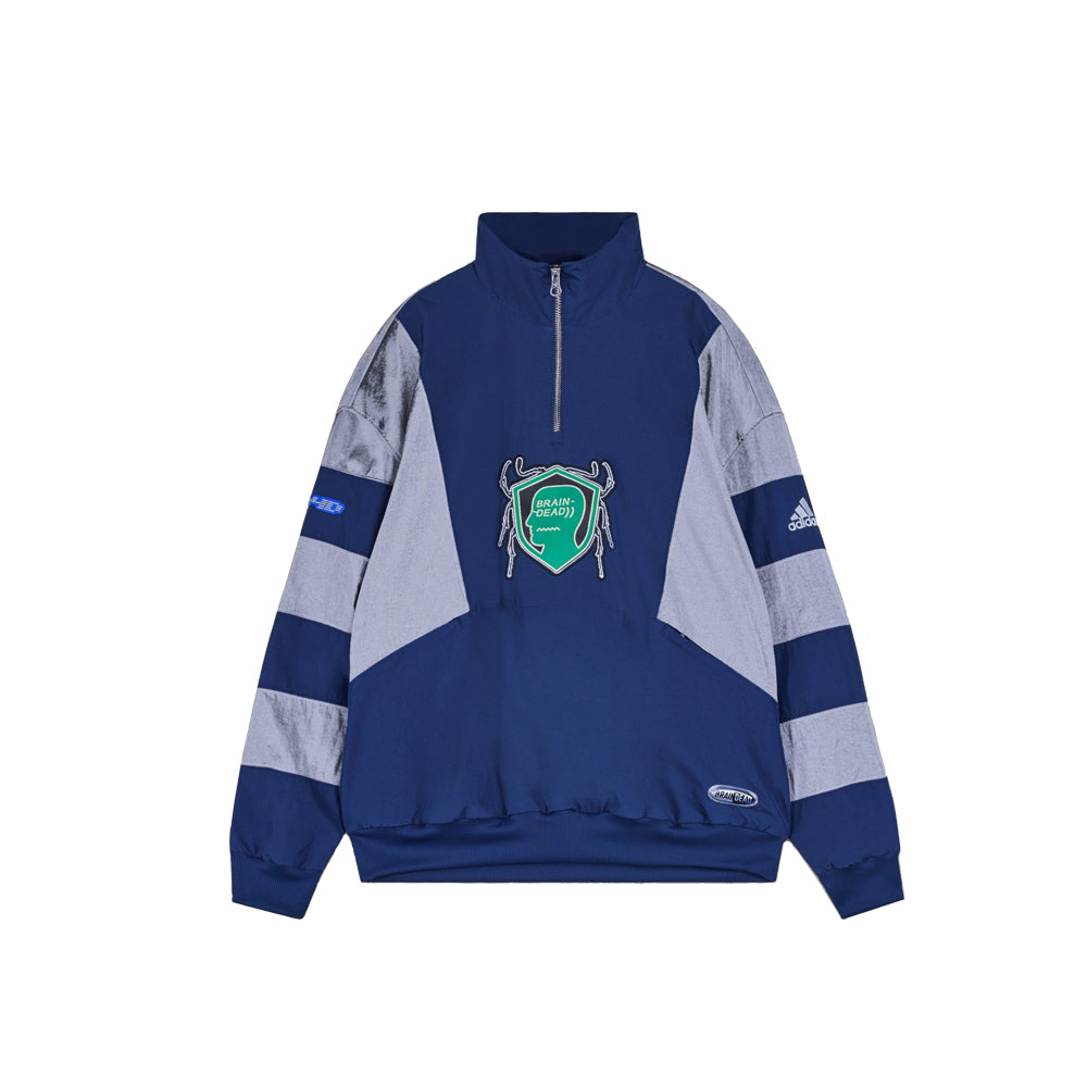 Brain Dead x Adidas Track Top - Collegiate Navy Blue