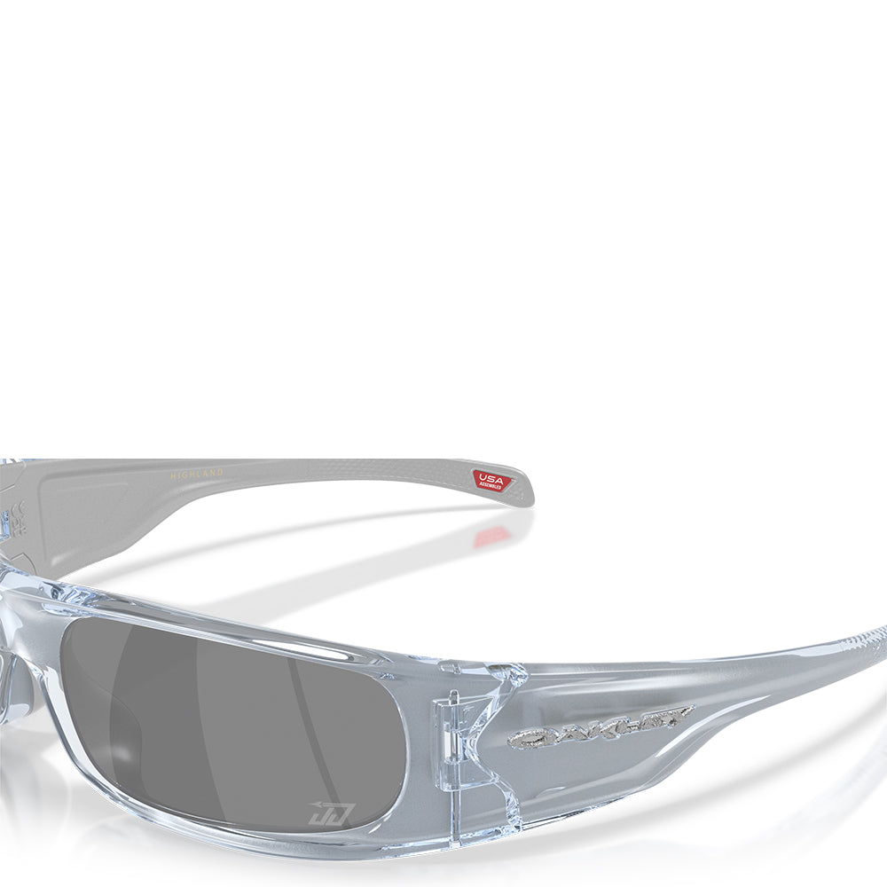 Justin Jefferson x Oakley Highland - Silver Glass Effect/Prizm Black