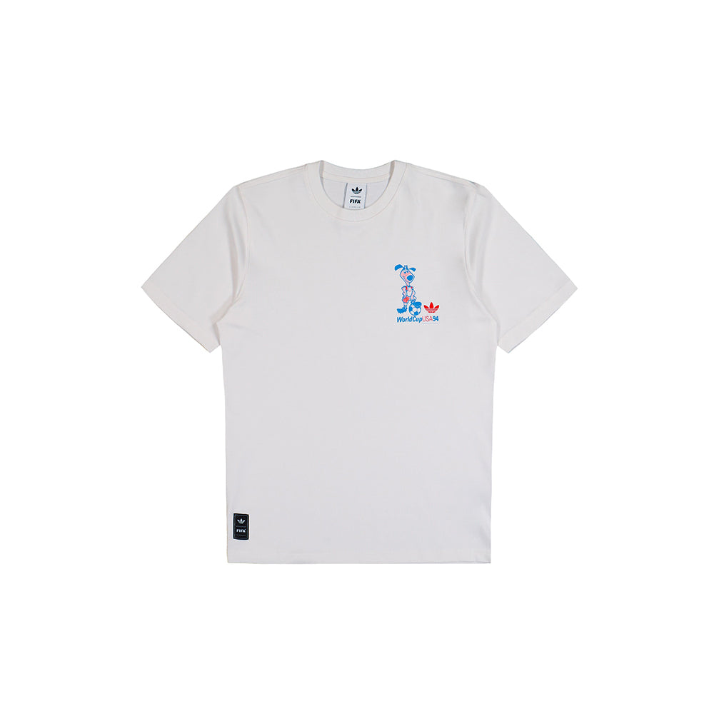 Mascot Graphic T-Shirt - Cloud White