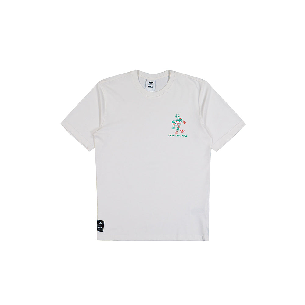 Mascot Graphic T-Shirt - Cloud White