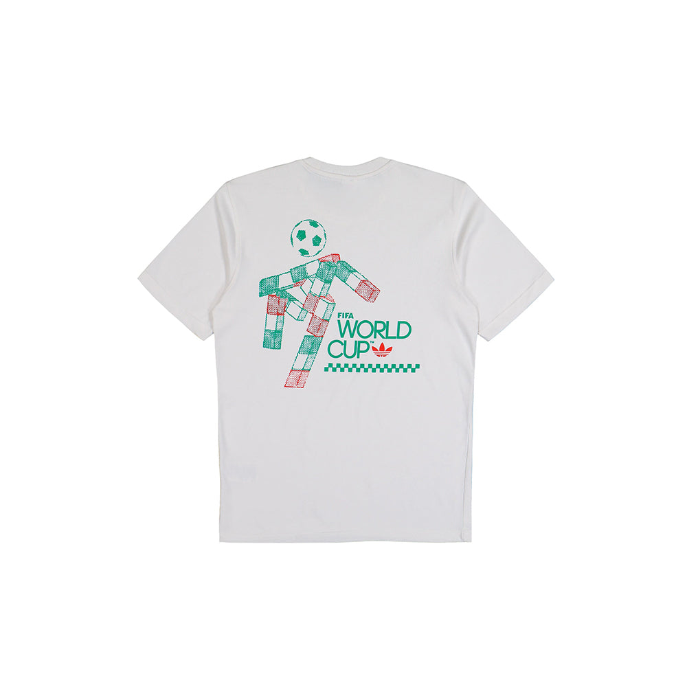 Mascot Graphic T-Shirt - Cloud White