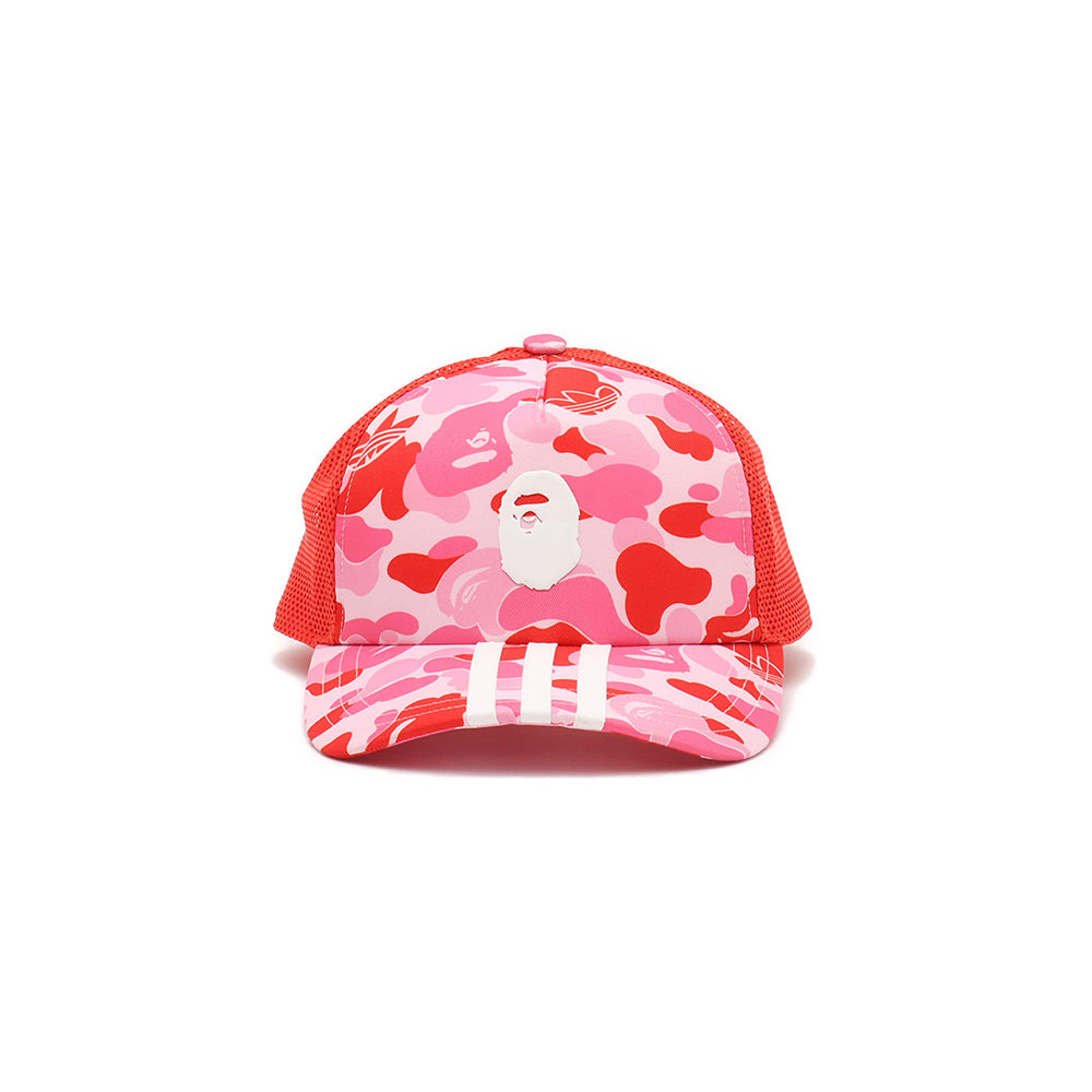 BAPE x adidas Trucker Cap Bap - Clear Pink