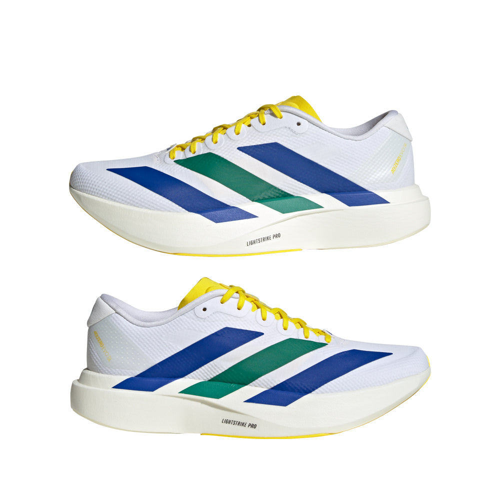 Adizero Evo SL Woven - Yellow/Royal Blue/Iron Metallic
