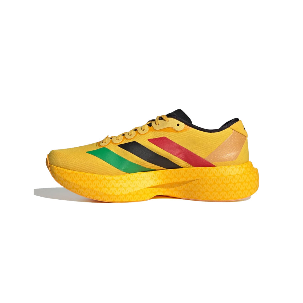 Bob Marley x adidas Adizero Evo SL - Bold Gold/Vivid Green/Pure Ruby