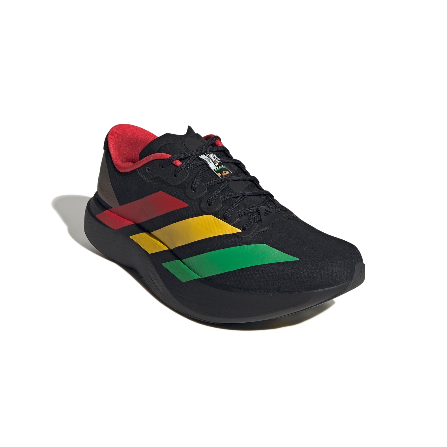 Bob Marley x adidas Adizero Evo SL Woven - Core Black/vivid green/bold gold