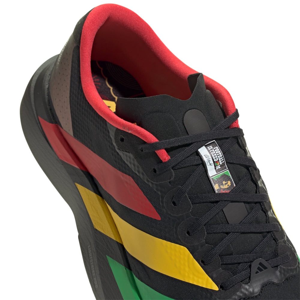 Bob Marley x adidas Adizero Evo SL Woven - Core Black/vivid green/bold gold