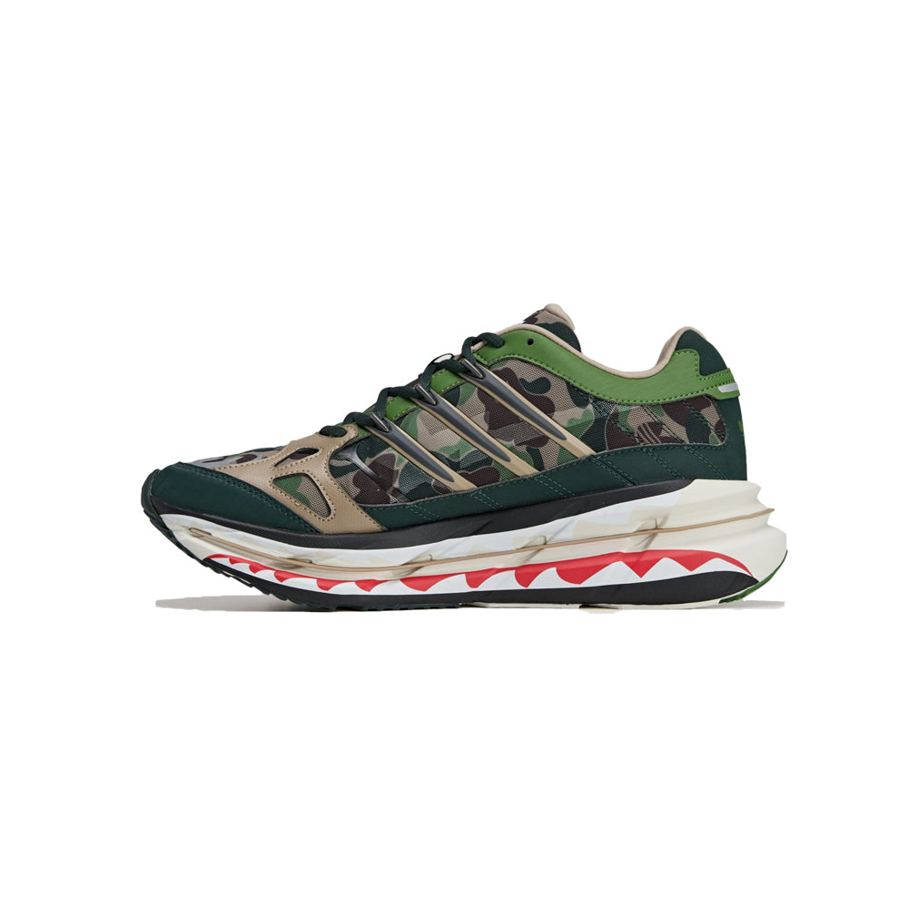 BAPE x adidas Adistar Hrmy - Hemp/Iron Metallic/Off White