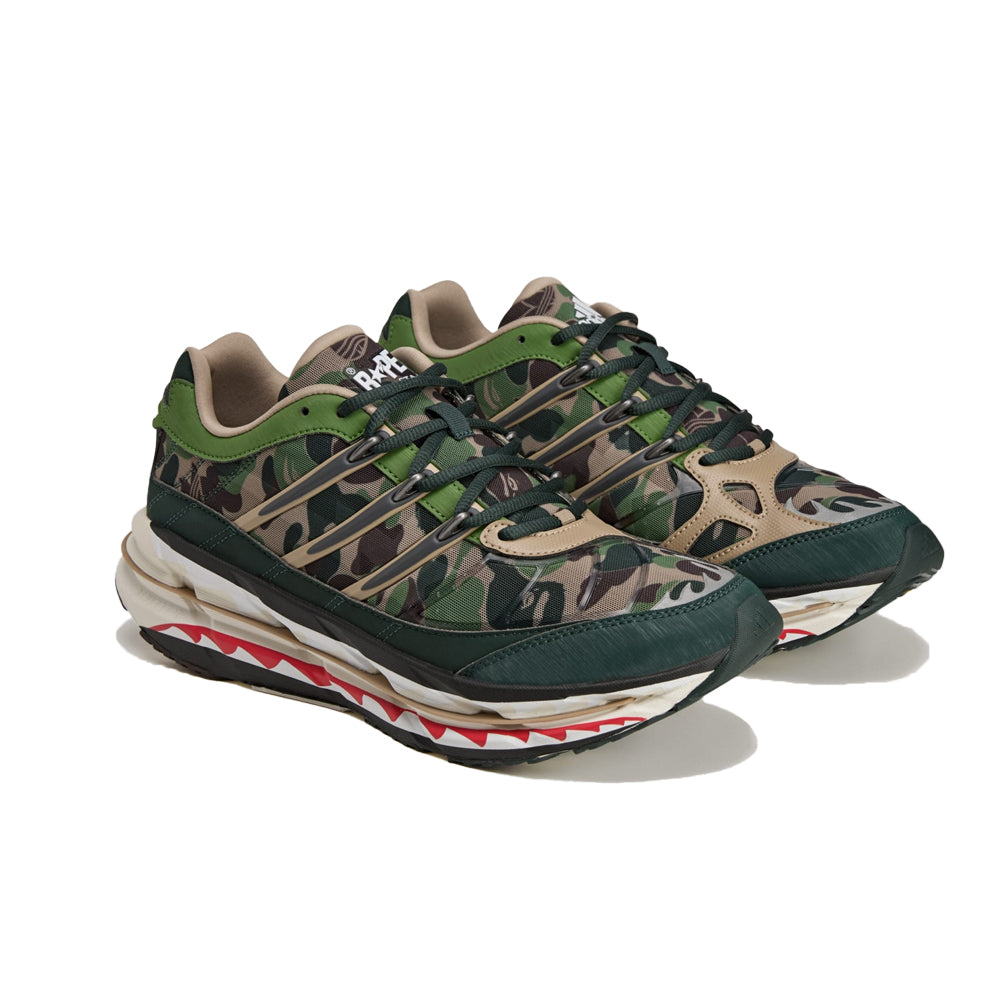 BAPE x adidas Adistar Hrmy - Hemp/Iron Metallic/Off White