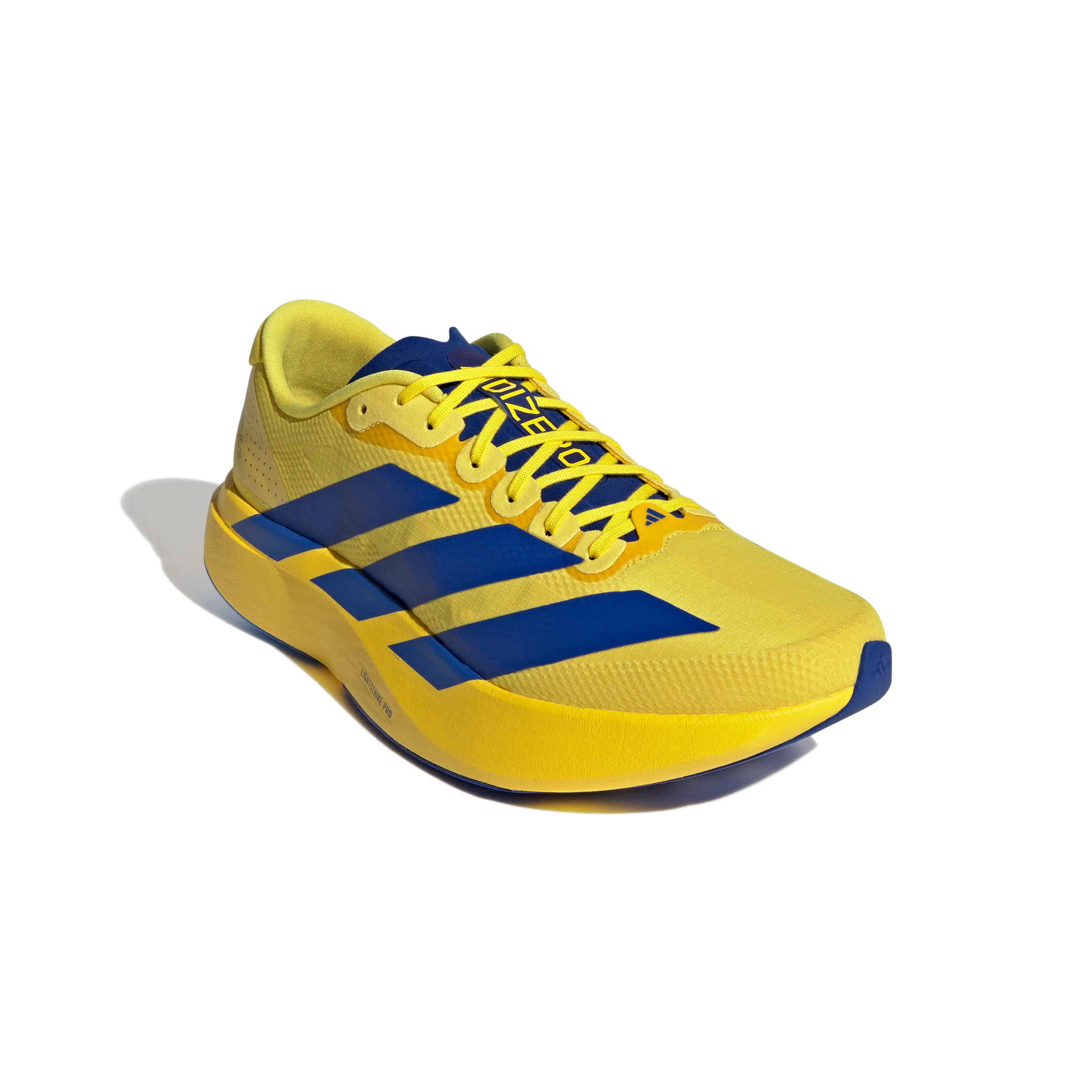 Adizero Evo SL Woven - Yellow/Royal Blue/Iron Metallic