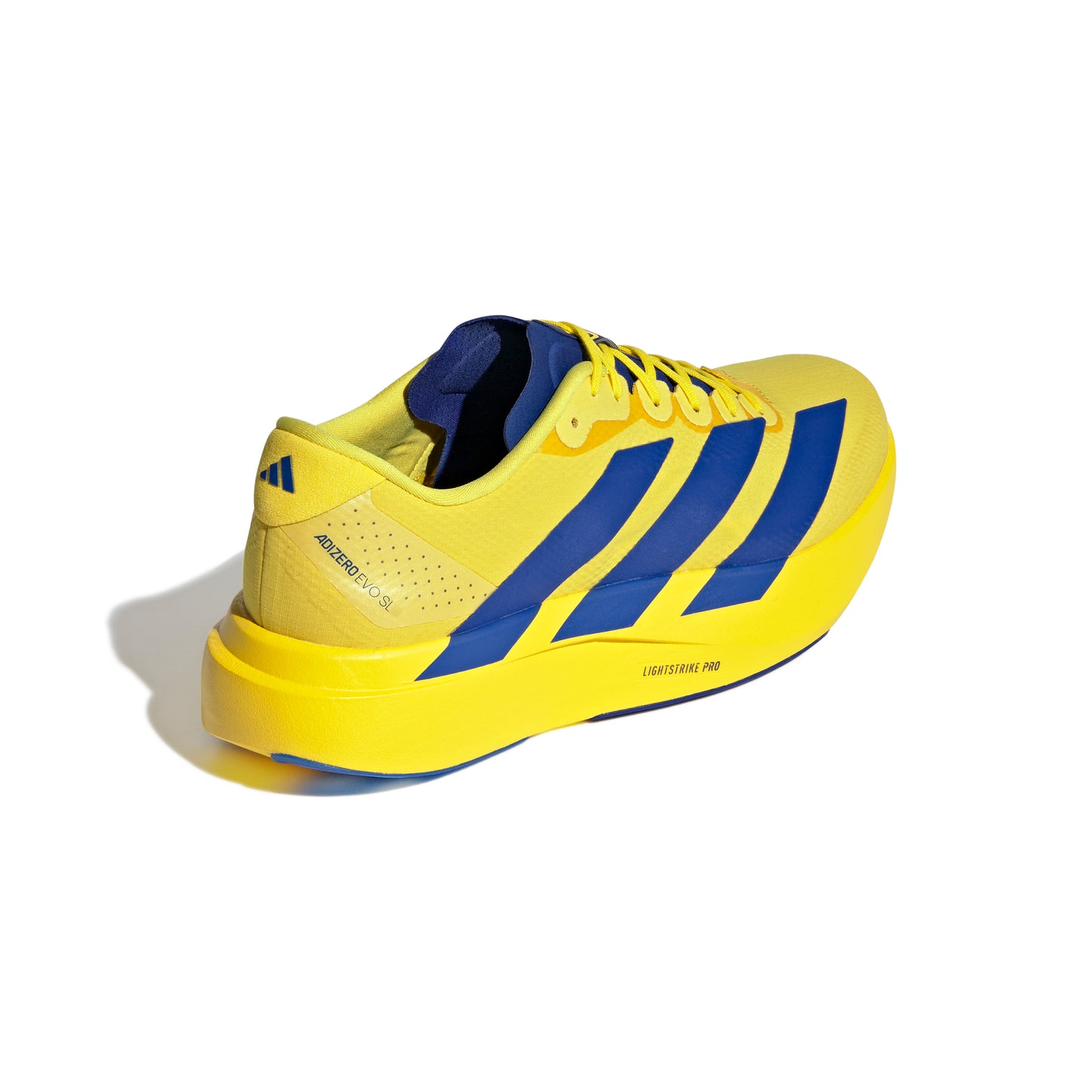 Adizero Evo SL Woven - Yellow/Royal Blue/Iron Metallic