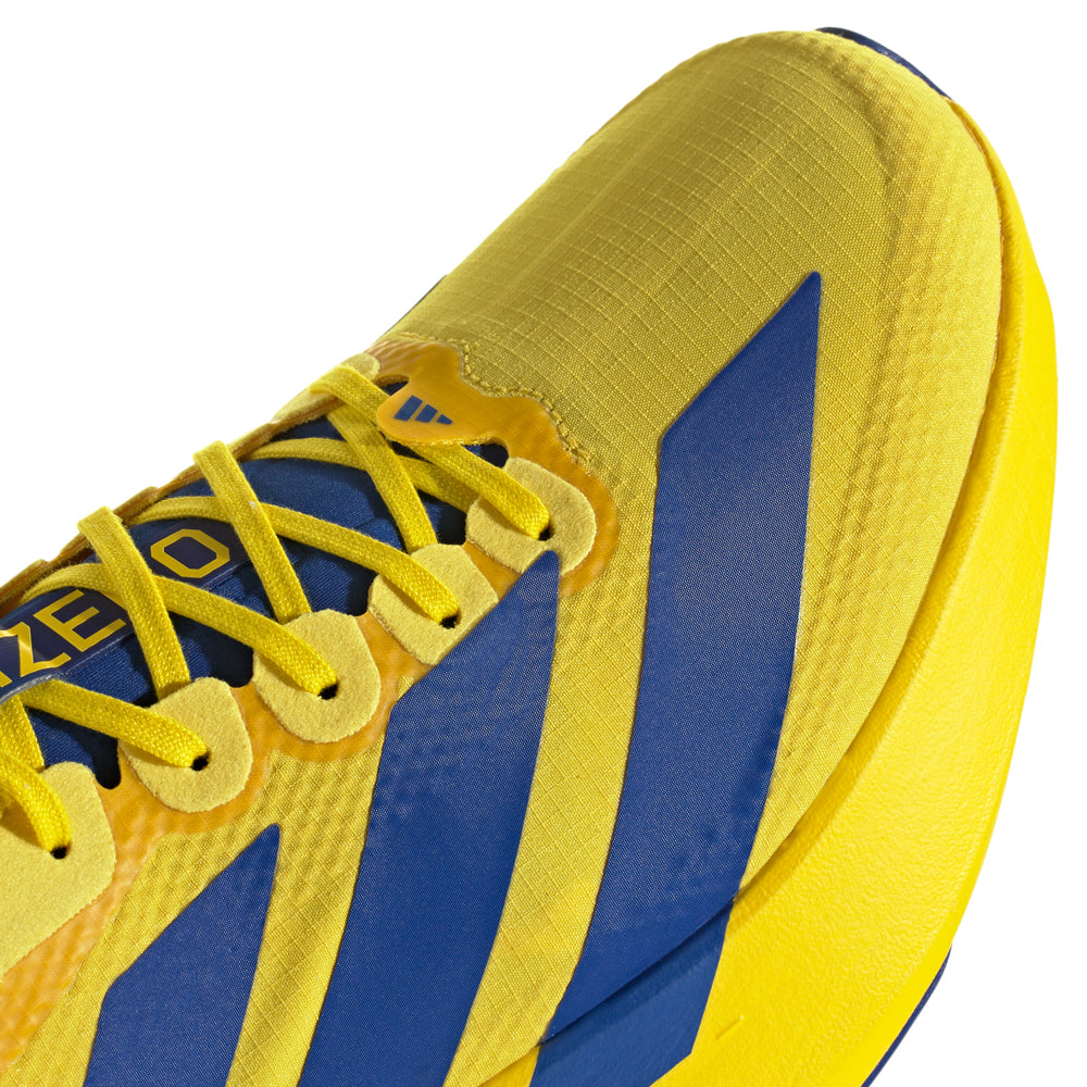 Adizero Evo SL Woven - Yellow/Royal Blue/Iron Metallic