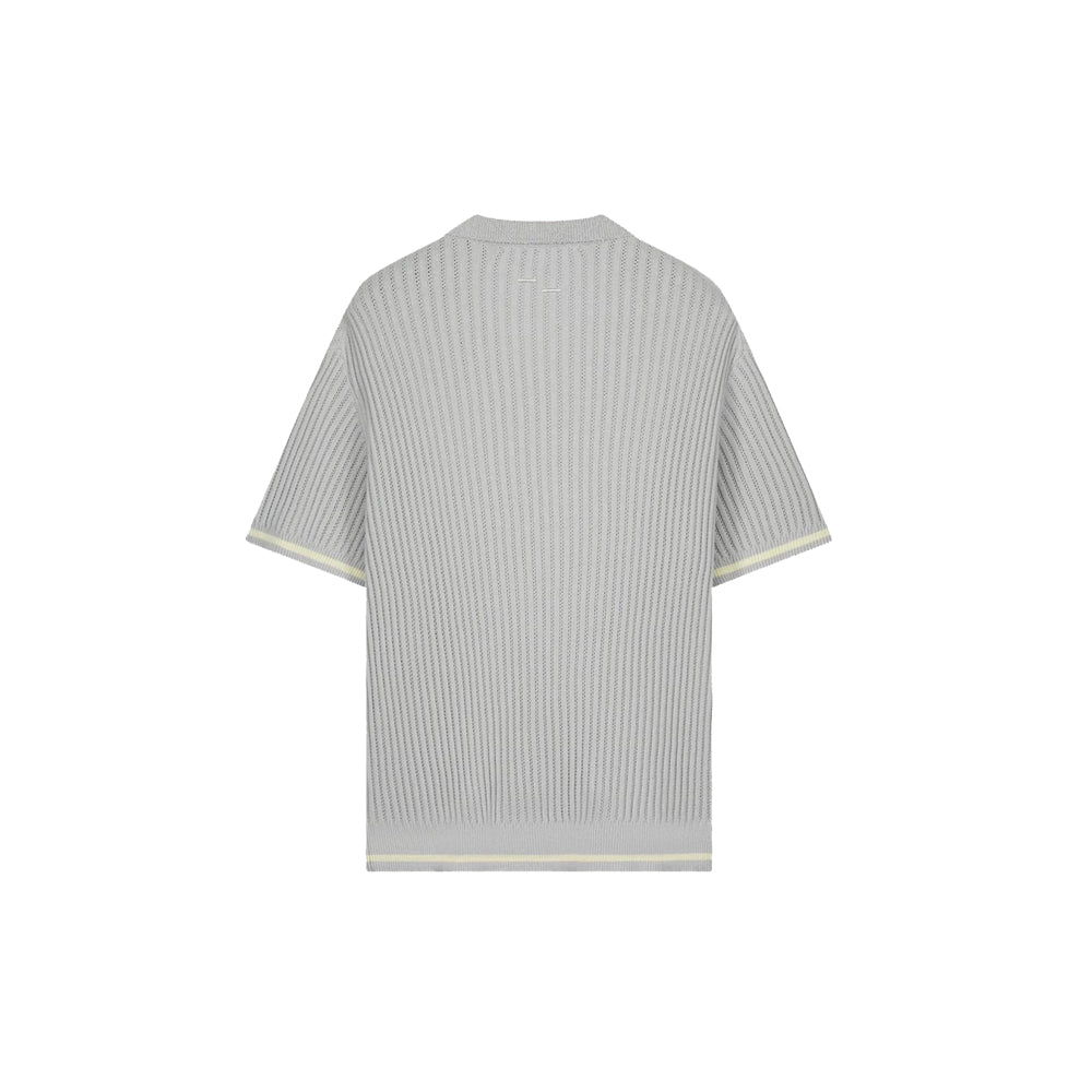 Knit Polo Boucle - Antarctica