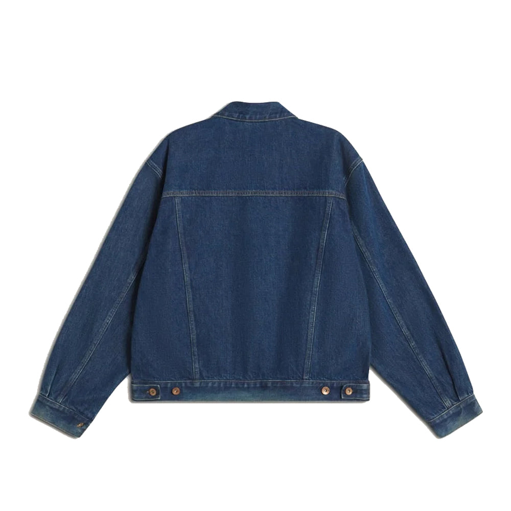 Kuro x Maison Kitsuné Selvedge Voyage Denim Jacket - Faded Indigo