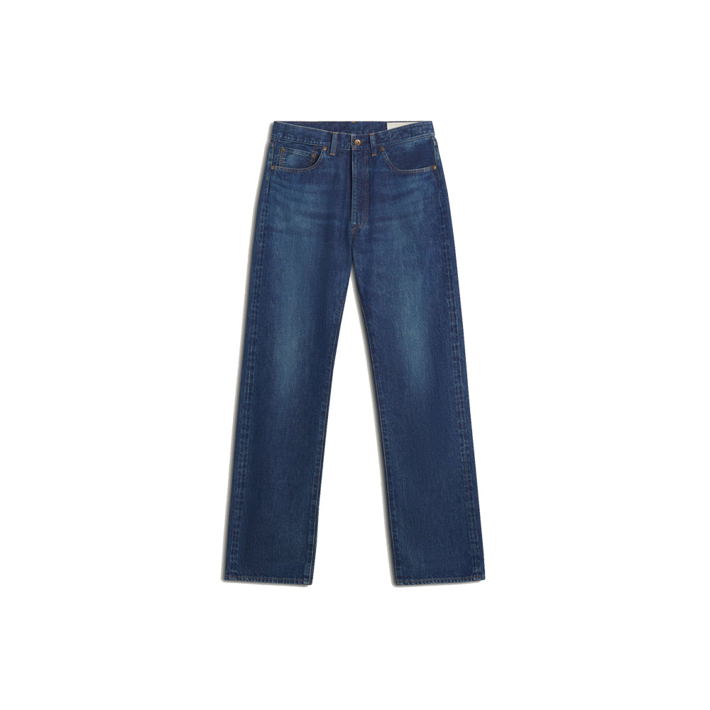Kuro x Maison Kitsuné Selvedge Voyage Denim Pants - Faded Indigo