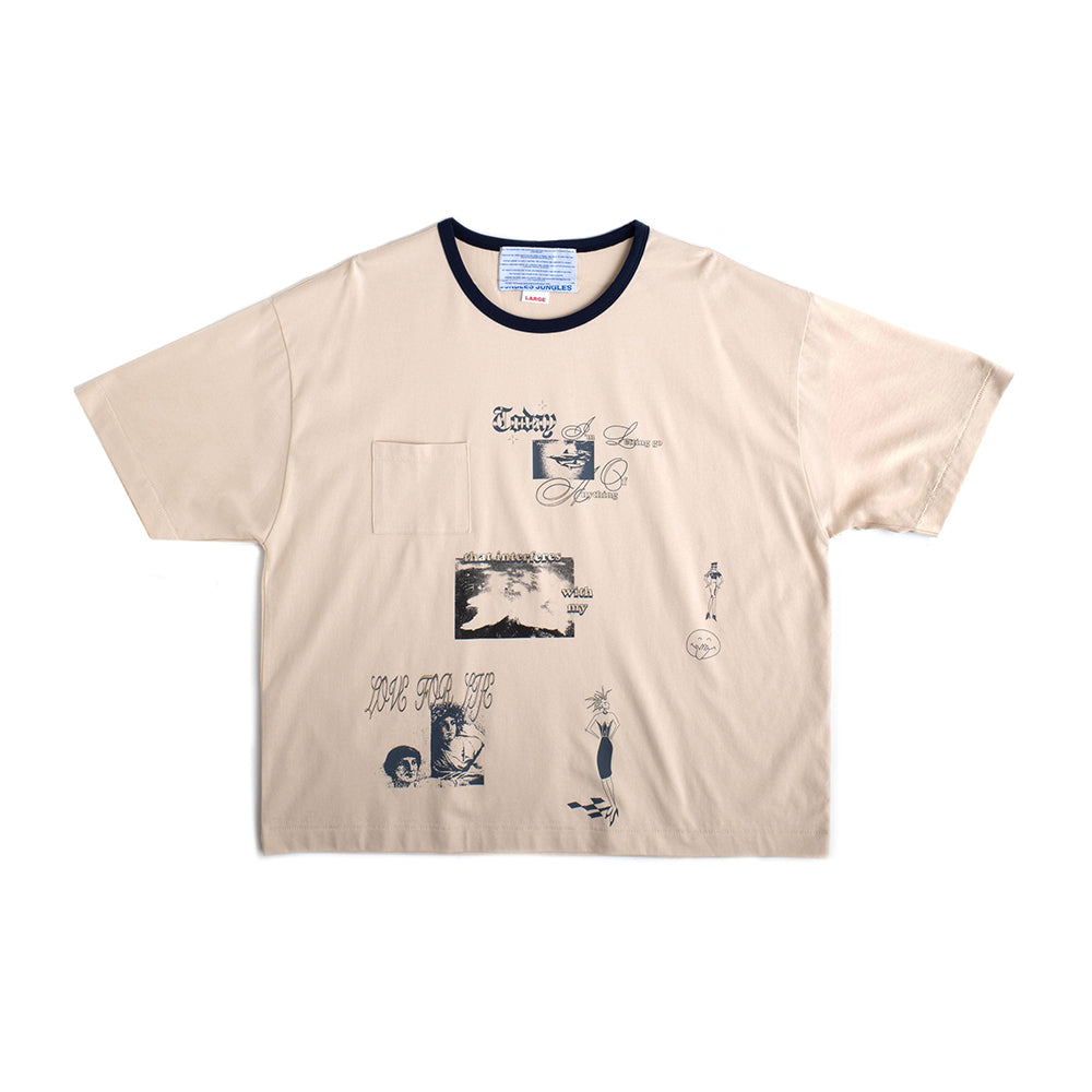 Love For Life Ringer Tee - Birch
