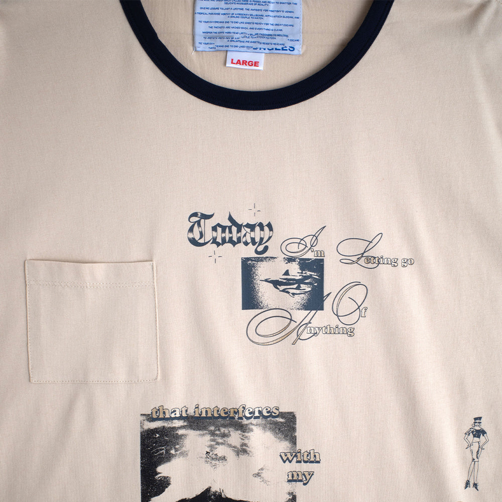 Love For Life Ringer Tee - Birch