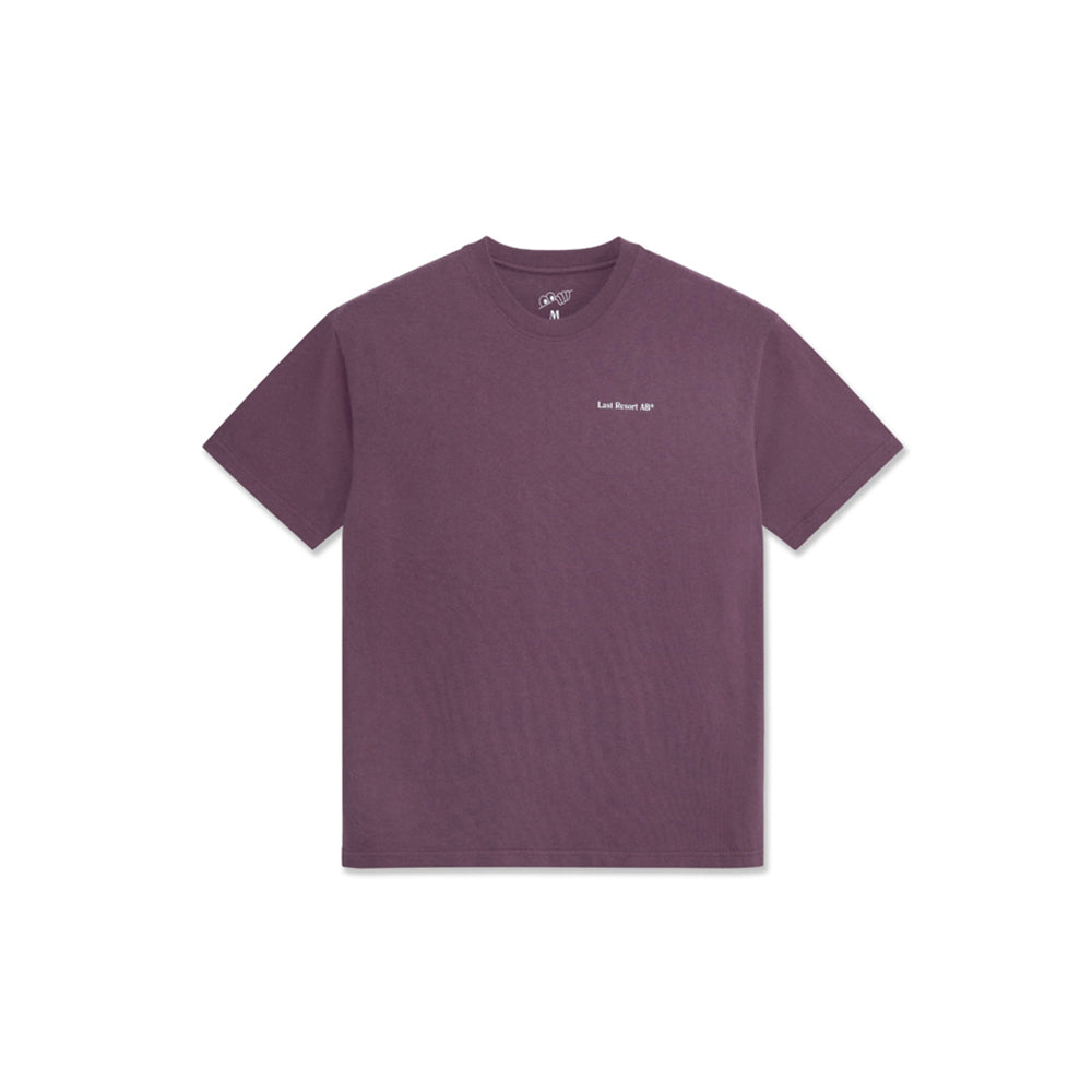 LRAB Script Tee (Dirty Plum)