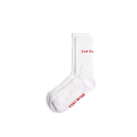 Right Angle Bubble Socks (White)