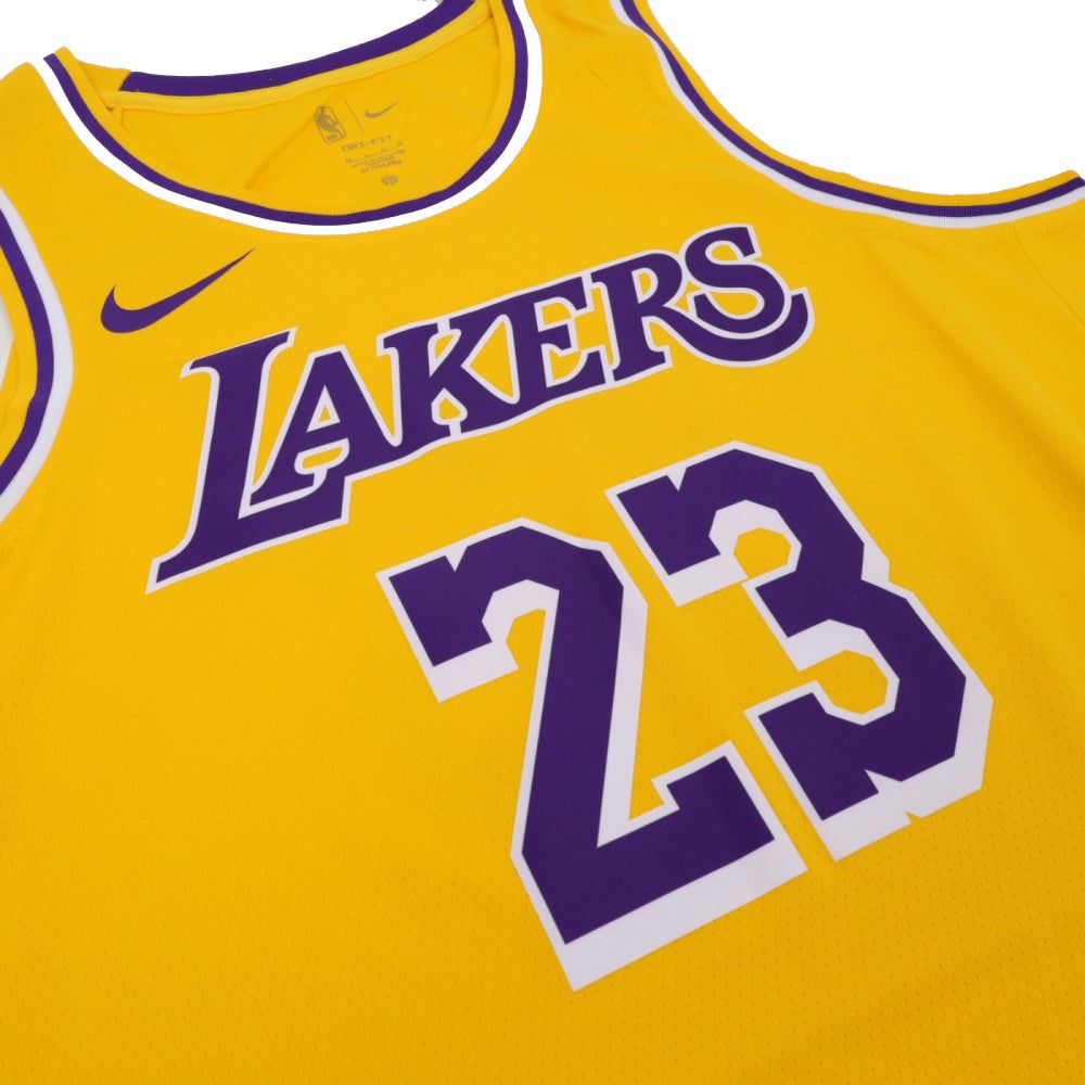 لوس أنجلوس ليكرز سوينجمان جيرسي إصدار الأيقونة 2022/23 (ليبرون جيمس)