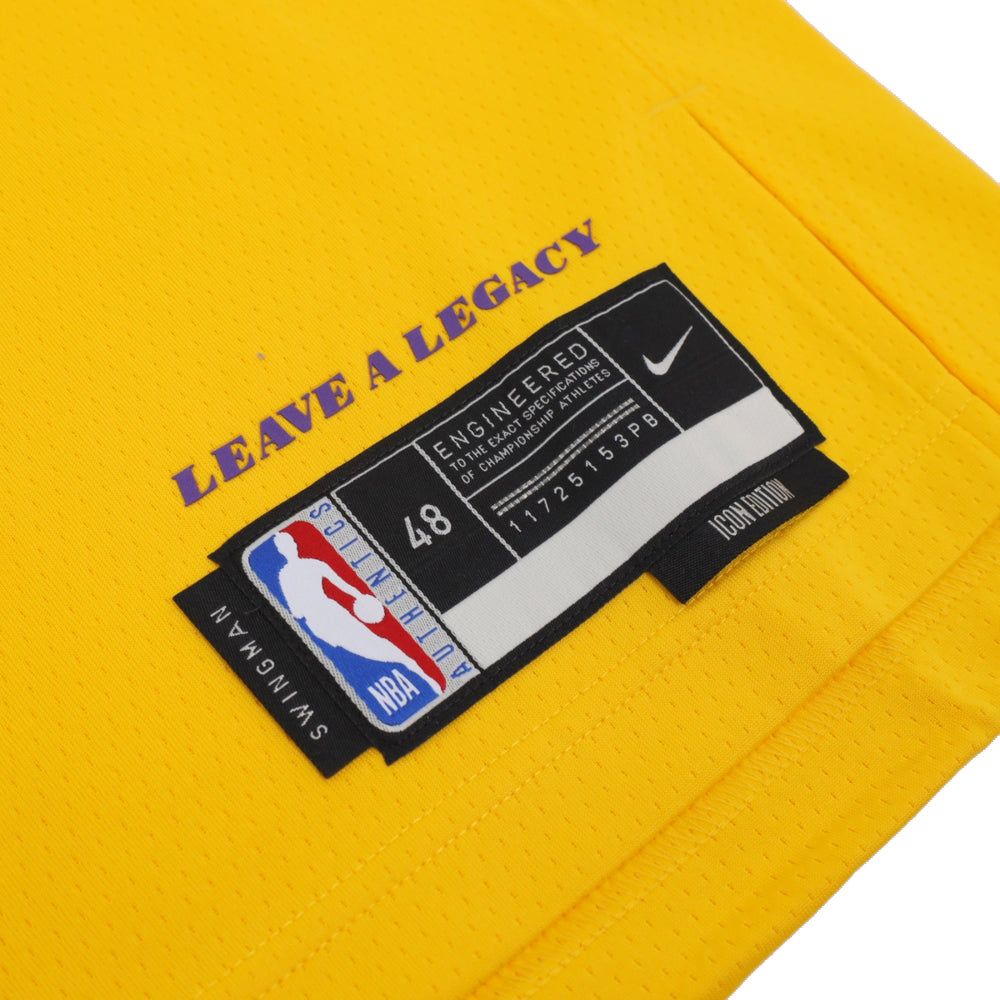 لوس أنجلوس ليكرز سوينجمان جيرسي إصدار الأيقونة 2022/23 (ليبرون جيمس)